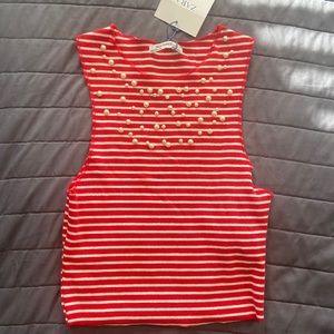 NWT Zara Crop Top